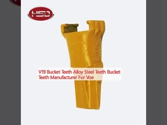 V19 बाल्टी दांत मिश्र धातु स्टील दांत बाल्टी दांत निर्माता के लिए