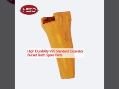 उच्च स्थायित्व V20 मानक खुदाई बाल्टी दांत स्पेयर पार्ट्स