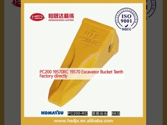 PC200 19570RC 19570 उत्खनन कटोरा दांत कारखाने सीधे