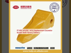 पीसी400 14152आरसी 14152 प्रतिस्थापन उत्खनन कटोरा दांत कारखाना वितरण