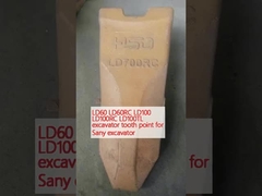 LD60 LD60RC LD100 LD100RC LD100TL Sany खुदाई के लिए खुदाई मशीन दांत बिंदु