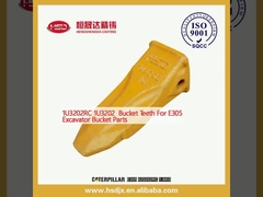 1U3202RC 1U3202 E305 एक्सकेवेटर बाल्टी भागों के लिए बाल्टी दांत