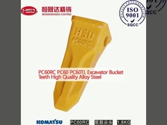 PC60RC PC60 PC60TL उत्खनन कटोरा दांत उच्च गुणवत्ता मिश्र धातु स्टील