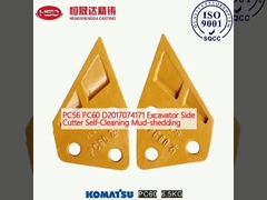 पीसी56 पीसी60 डी2017074171 खुदाई मशीन साइड कटर स्व-सफाई कीचड़ बहाव
