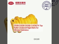 EX100 EX200 EX300-1 HITACHI खनन परिचालन के लिए शीर्ष रोलर अंडरक्राइसेस के भाग