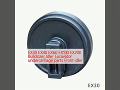 EX30 EX40 EX60 EX100 EX200 बुलडोजर इडलर खुदाई करनेवाला अंडरवियर पार्ट्स फ्रंट इडलर