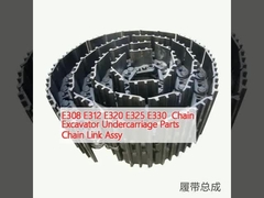 E308 E312 E320 E325 E330 चेन एक्सकेवेटर अंडरवियर पार्ट्स चेन लिंक एसी