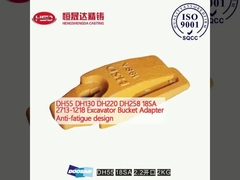 DH55 DH130 DH220 DH258 18SA 2713-1218 उत्खनन कटोरा एडाप्टर थकान विरोधी डिजाइन