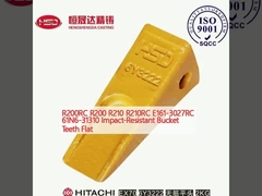 R200RC R200 R210 R210RC E161-3027RC 61N6-31310 प्रभाव प्रतिरोधी बाल्टी दांत फ्लैट