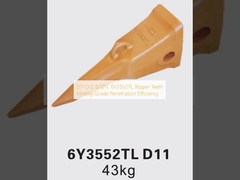 D11 D12 D12TL 6Y3552TL रिपर दांत खनन-ग्रेड प्रवेश दक्षता