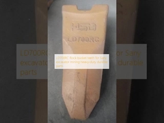 LD700RC Sany उत्खनन मशीन खनन के लिए रॉक बाल्टी दांत भारी शुल्क टिकाऊ भागों