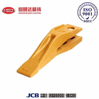 JCB 53103205 53103208 53103209 Wheel Loader Bucket Teeth Efficiency  Design