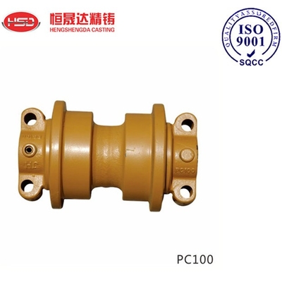 PC300 PC200 PC100 PC60 PC40 कोमात्सु अंडरकार पार्ट्स के लिए भारी शुल्क शीर्ष रोलर
