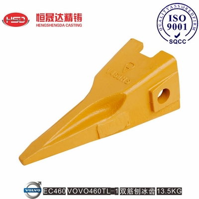 EC460TL EC460RC EC460 EC480RC 14553243 14553244 खुदाई मशीन बड़े बर्फ बाल्टी दांत