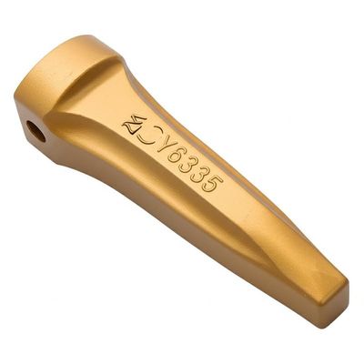 बढ़ाव ≥ 5 प्रतिशत एक्सकेवेटर लोडर बकेट दांत भाग संख्या 6Y6335 लोडर और एक्सकेवेटर बकेट अनुप्रयोगों के लिए दांत